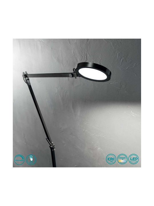 Ideal Lux Futura PT1 LED Stehleuchte H145xB25cm. mit Neutralweißem Licht 1100lm Weiß