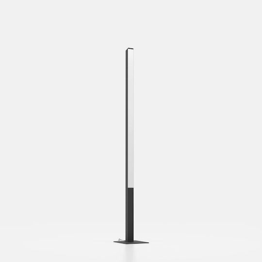 Eglo Simolaris Z LED Floor Lamp H161.5xW24cm. with RGBW Light Black