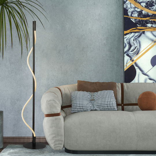 Aca Malpo Lampa de podea LED Î160xL30cm. cu Lumină Alb Cald 690lm