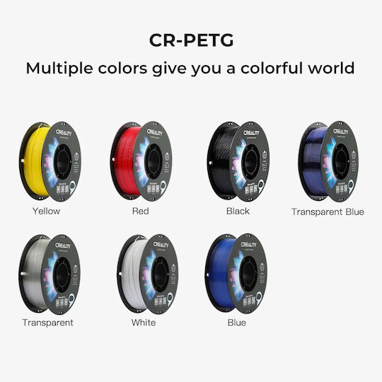 Creality3D PETG 3D Принтер Филамент 3.0mm Червен 2kg 2бр (Макарa)