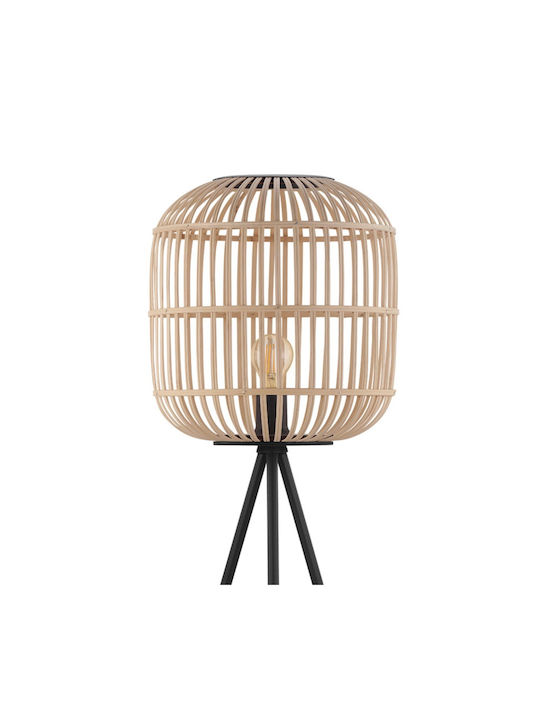 Eglo Bordesley Vintage Floor Lamp H139xW35cm. with Socket for Bulb E27 Black