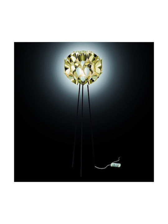 Slamp Floor Lamp H170xW50cm. with Socket for Bulb E27 Gold