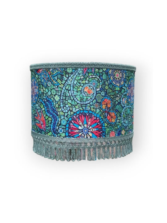 Oxygen Blue Vitr Lampa de podea Î155xL1.55cm. cu Soclu pentru Bec E27 Verde