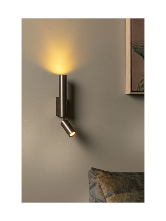 Lucide Lightning Otimo Lamp Wall with Socket GU10 Brown