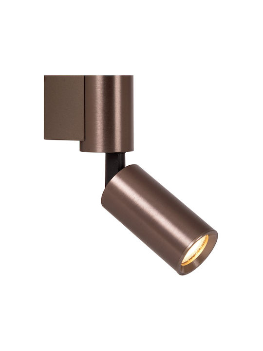 Lucide Lightning Otimo Lamp Wall with Socket GU10 Brown