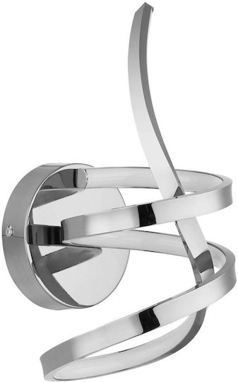 Globo Lighting Wandleuchte Integrierte LED Silber 20x35cm