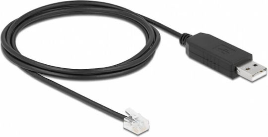 Delock Cablu Usb-a La Serial Rs-232 Rj12 Protecție Esd Skywatcher 2m Delock 66735