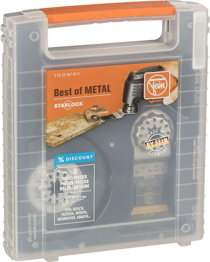 Fein Multi-Tool Blade 35222967020 6 Pieces