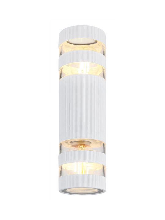 Globo Lighting Φωτιστικό Τοίχου Λευκό 22εκ.