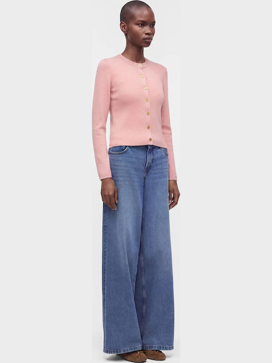 Damen Strickjacke Rosa