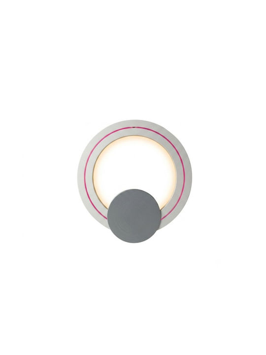 Sun Light 3088-P Φωτιστικό Τοίχου Ροζ 26x24εκ.