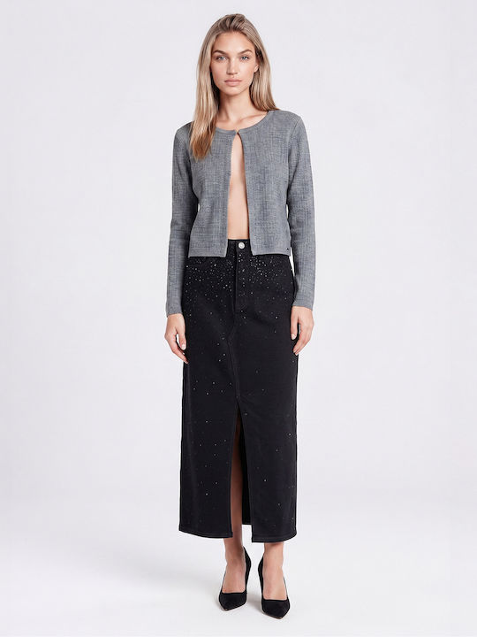 Women's Knitted Cardigan Grey