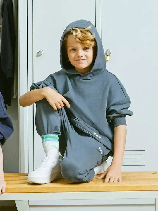 Kinder-Sweatshirt Petrol