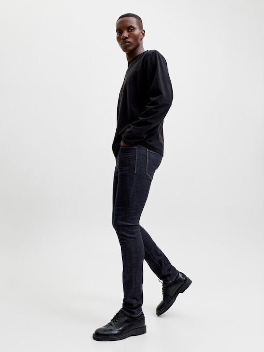 Jack & Jones Παντελόνι Τζιν Slim Fit Blue Denim