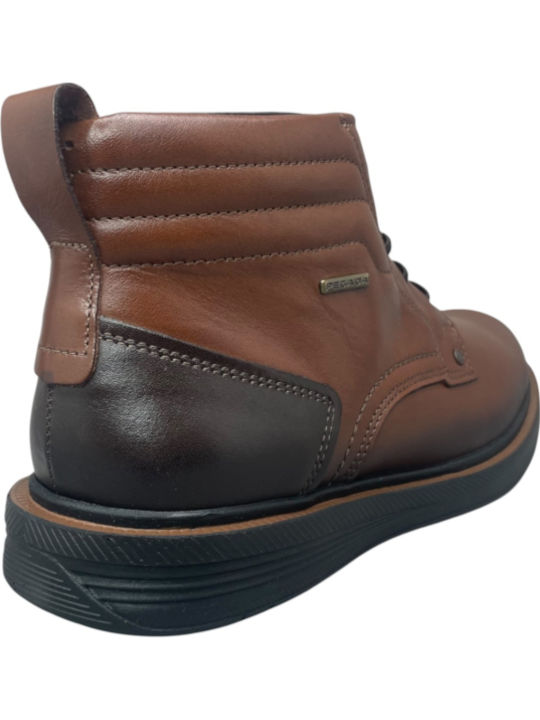 Leder Herrenstiefel Tabac Braun