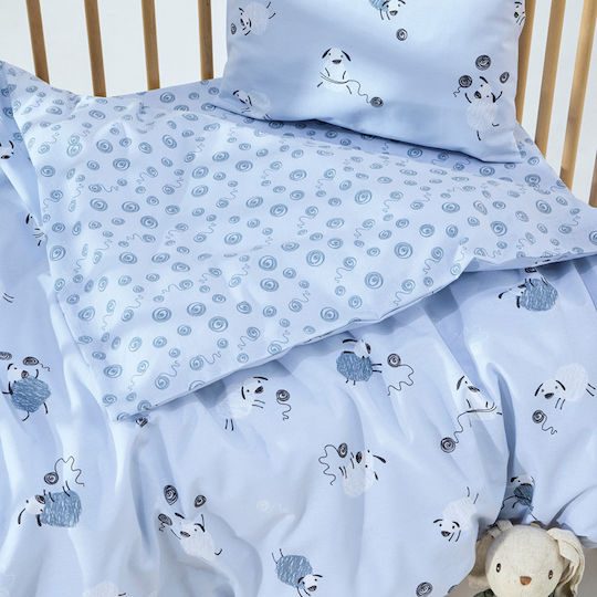 Kentia Kentia Baby Bettbezug Set mit Kissenbezug Prova 100x140cm Kentia Kentia Baby Bettbezug Set mit Kissenbezug Prova 100x140cm