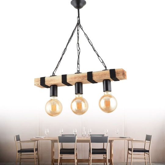 HomeMarkt Deckenleuchte Beige mit E27 Lampensockel 50x70cm