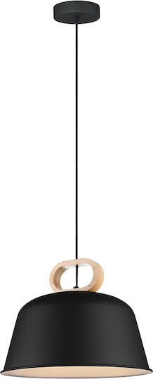 Viokef Clip Pendant Light White Bell with Socket E27 33cm