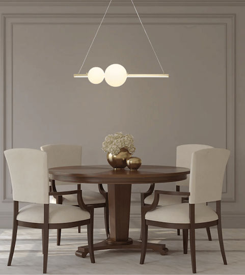 Zambelis Lights Pendant Light Gold 62x15x210cm Zambelis Lights Pendant Light Gold 62x15x210cm