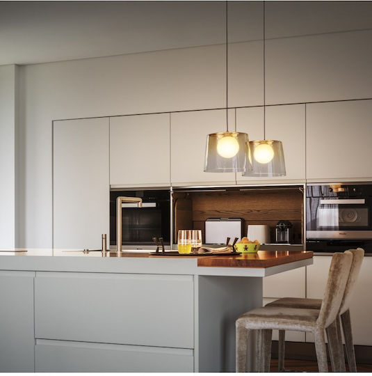 Ideal Lux Fade Lustră Auriu cu Dulie G9 27x29x21cm.