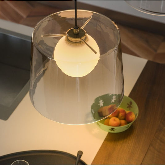 Ideal Lux Fade Lustră Auriu cu Dulie G9 27x29x21cm.