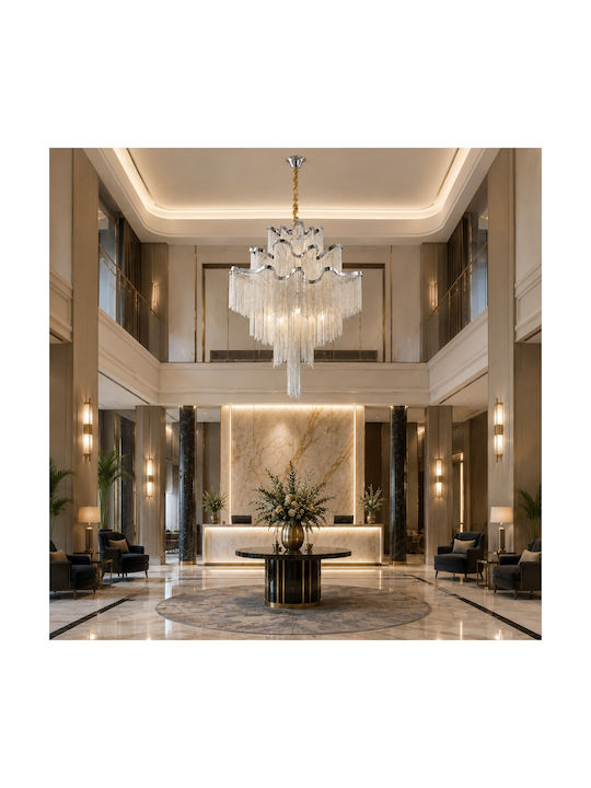 Artekko Chandelier Silver 023-3055