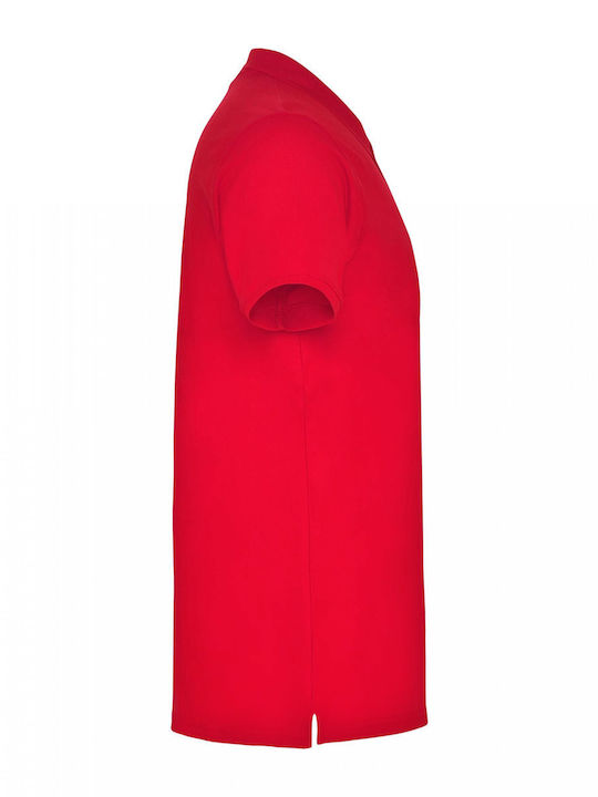 Roly Мъжка рекламна поло тениска Red