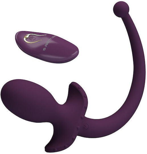 Pretty Love Anal Plug mit Kabelloser Funktion und Vibration Lila