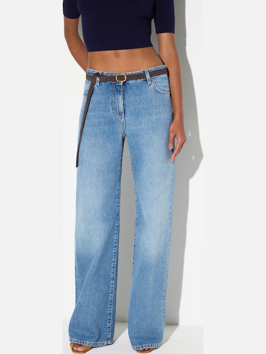 Women's Jeans Pants in Palazzo Fit