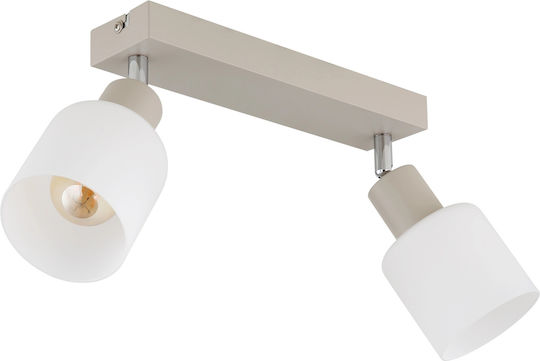 Globo Lighting Spot Dublu În Culoare Bej Globo Lighting Spot Dublu În Culoare Bej