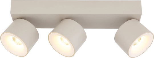 Globo Lighting LED Θερμό Λευκό Σποτ σε Μπεζ Χρώμα