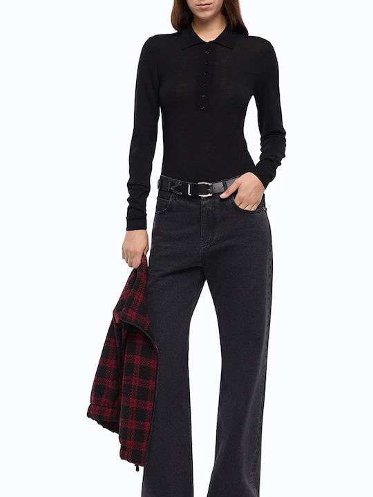 Pinko Damen-Bodysuit Ajaccio Schwarz