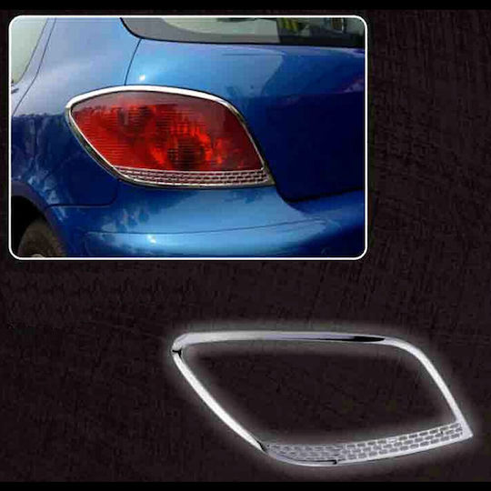 Scheinwerfer Masken Zurück Peugeot 307 03 Silber