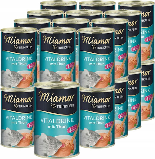 Miamor Υγρή Τροφή για Γάτες σε Κονσέρβα με Τόνο 24x135gr