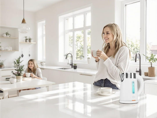 Eldom C185 B Tripo Wasserkocher 800ml 1000W Weiß