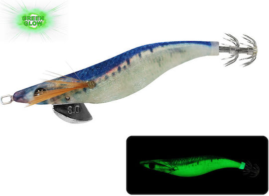 Oceanic Micro Real Калмари Jigs Фосфоресциращи