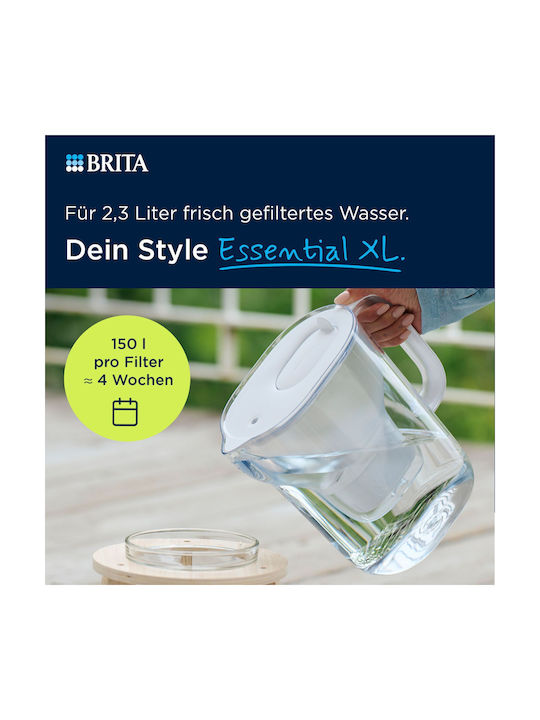 Brita Style Essential Κανάτα με Φίλτρο 3600ml