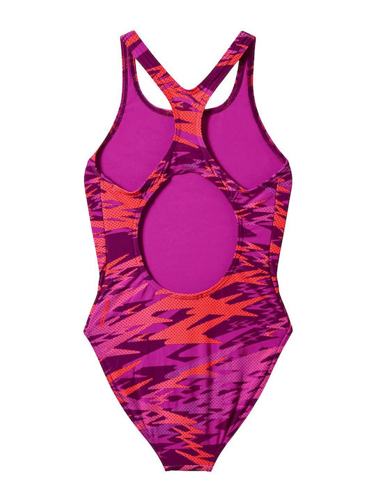 Speedo Hyperboom Παιδικό Μαγιό Ολόσωμο Φούξια