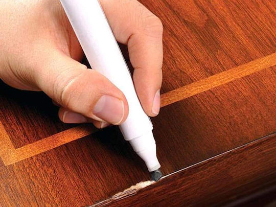Σετ Επισκευής Επίπλων Ξύλου 13 Τεμαχίων Μαρκαδόρους Κερί 6 Χρωμάτων 3-01687