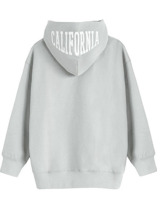 Kids Sweatshirt with Grey Hood