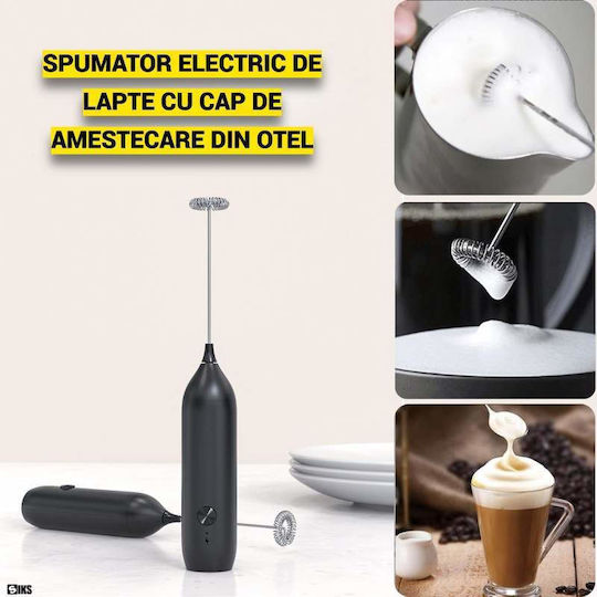 Aparat de Făcut Frappe de Mână cu Baterie Maro