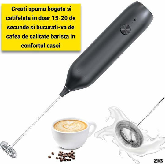 Aparat de Făcut Frappe de Mână cu Baterie Maro