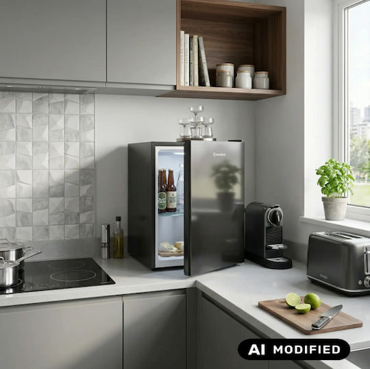 Morris Mini Bar 58lt Υ63.5xΠ47xΒ45εκ. Μαύρο B71071EGD
