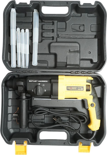 Crownman Ciocan Rotopercutor Electric 800W cu Priză SDS Plus