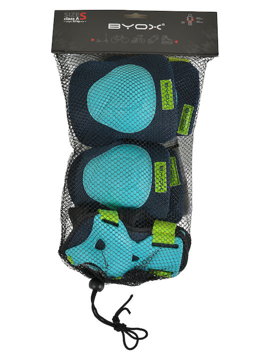 Byox Knieschützer für Roller Blau