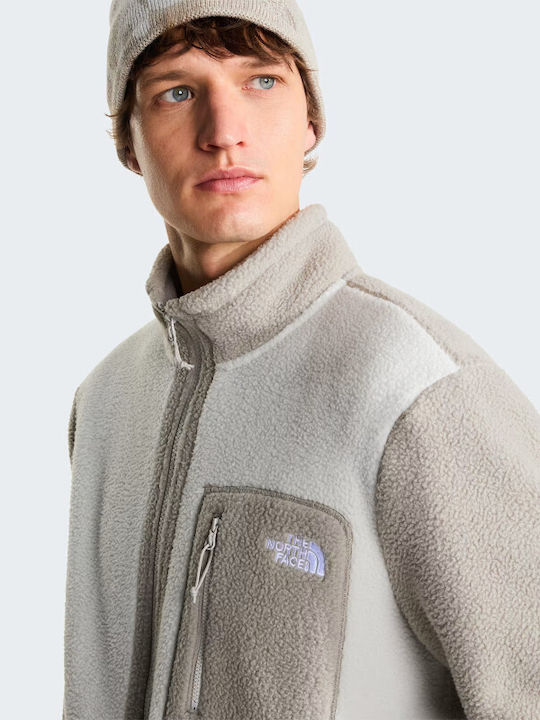Yumiori Full Men's Fleece Jacket Beige