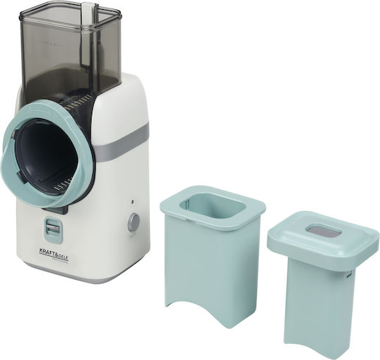 Kraft & Dele Gemüseschneider / Obstschneider 250W Weiß