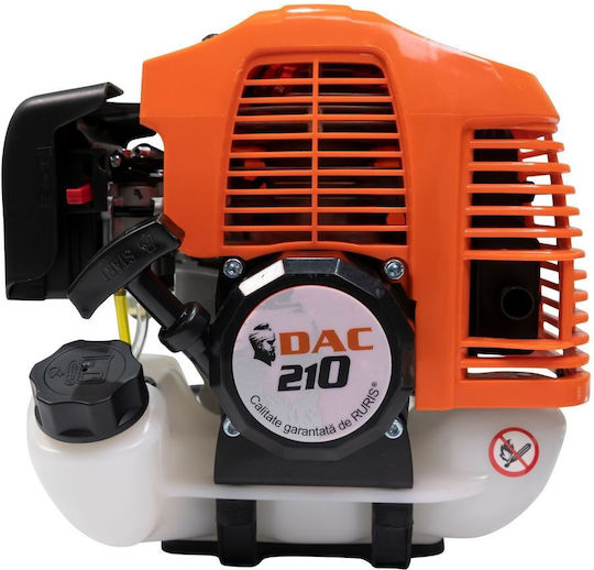 Ruris DAC 210 Zweitakt Benzinbetriebenes Rasentrimmer Schulter/Hand 1.7hp 7.5kg