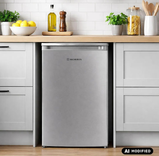 Morris Single Door Refrigerator 113lt H84.5xW55.3xD57.4cm Inox T71114DSD
