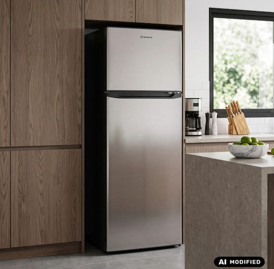 Morris Frigider cu două uși 335lt Total NoFrost Î164.7xL59.9xA70.3cm. Inox T72335ETN